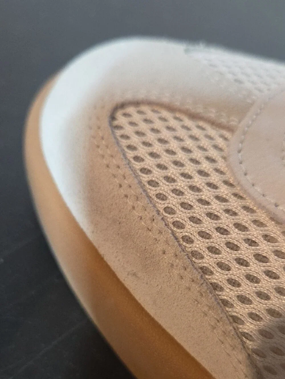 Steve Madden Women's Verdict Off-White Sneakers with Gum Sole